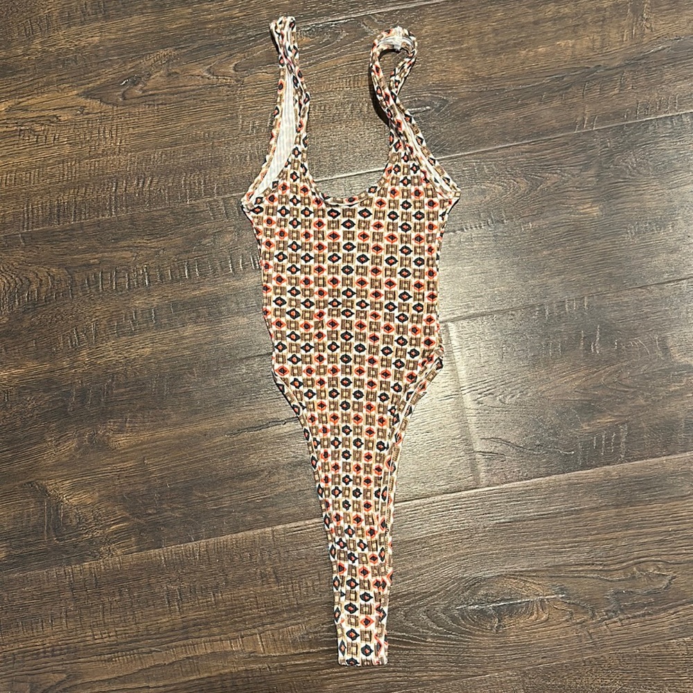 HEAVY MANNERS COTTON MODAL THONG BODYSUIT